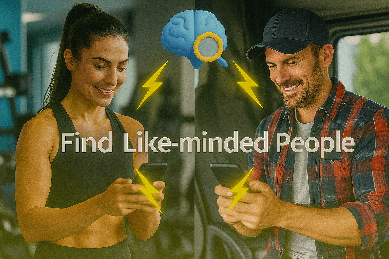 Like-minded people collaborating